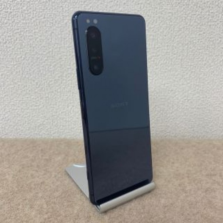 【超美品】Xperia 5 II ブルー SOG02 SIMロック解除済　25