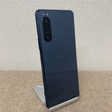 【超美品】Xperia 5 II ブルー SOG02 SIMロック解除済　24