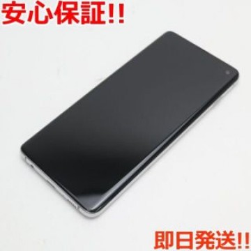 新品同様 SC-03L Galaxy S10 プリズムホワイト