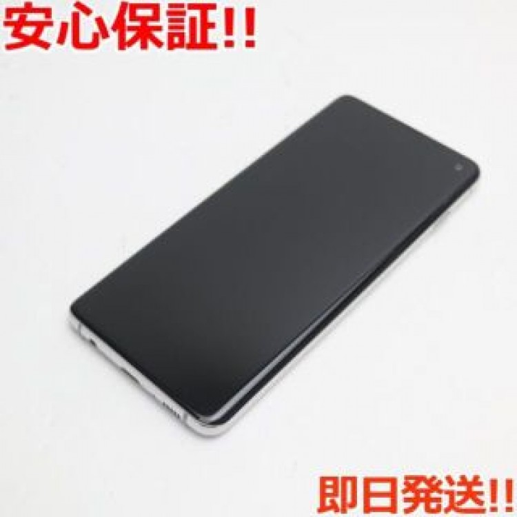 新品同様 SC-03L Galaxy S10 プリズムホワイト