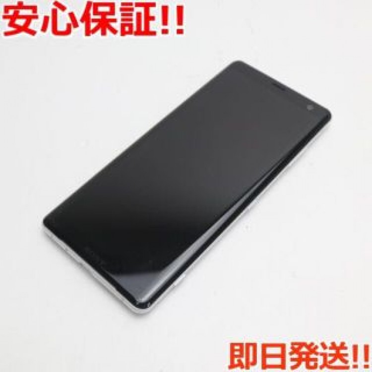 美品 SO-01L Xperia XZ3 ホワイトシルバー