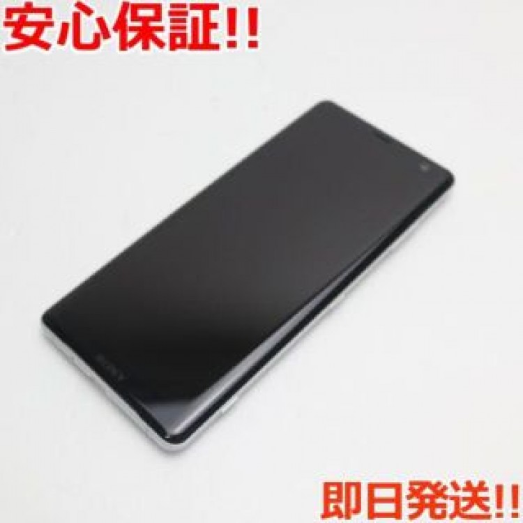 新品同様 801SO Xperia XZ3 ホワイトシルバー