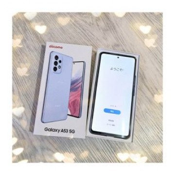 新品未使用 Galaxy A53 5G オーサムブルー 128GB SIMフリー