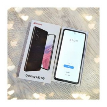 新品未使用 Galaxy A53 5G ブラック 128GB SIMフリー