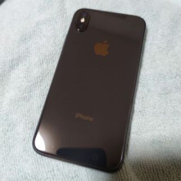 バッテリー100%　iPhone X Space Gray 256 GB
