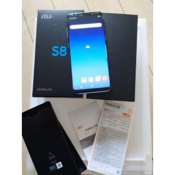 Galaxy S8 Blue 64 GB au　SCV36