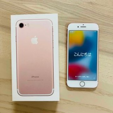 iPhone7 Rose Gold 256GB SIMフリー