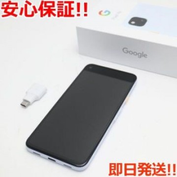 新品同様 SOFTBANK Google Pixel 4a ベアリーブルー