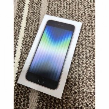 【未使用】iPhone SE  第3世代 64 GB スターライト SIMフリー