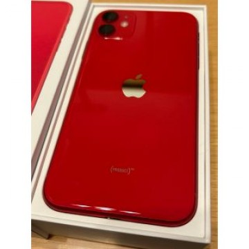 値下げ！iPhone11 (PRODUCT)RED 128GB SIMフリー☆