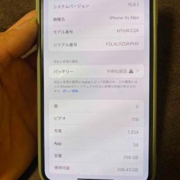 Iphone Xsmax 512GB ゴルード