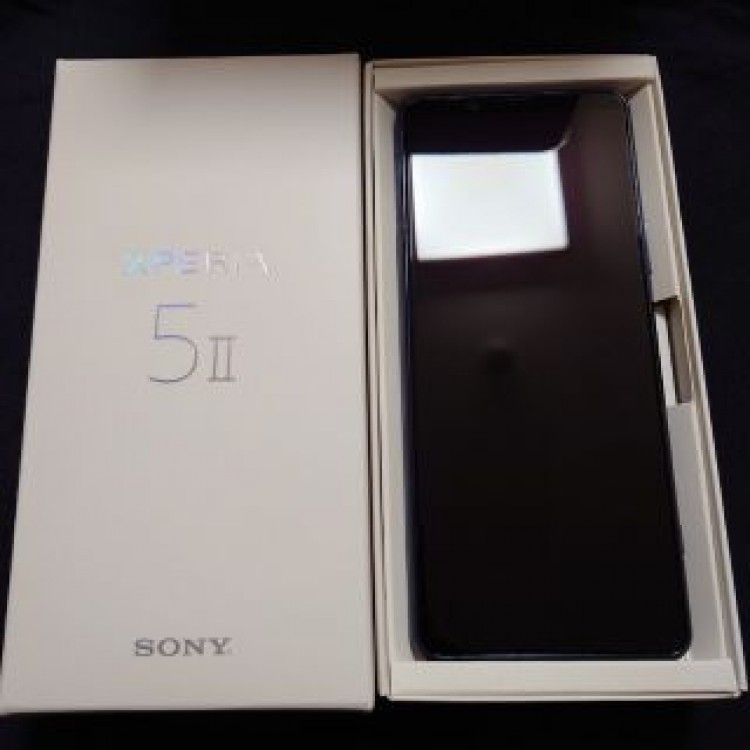 Xperia 5 II au SOG02 128G ブルー