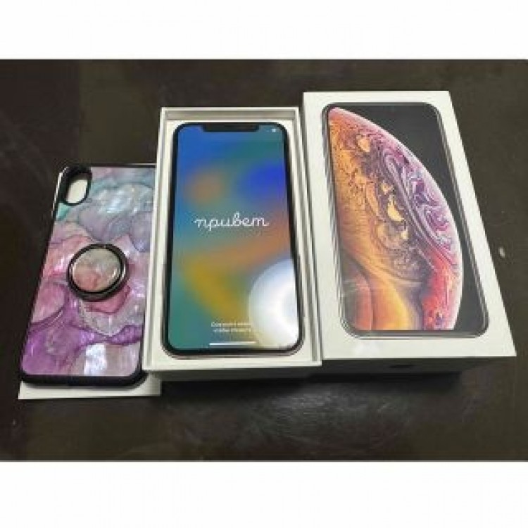 iPhone Xs 256GB ゴールド　au simロック解除
