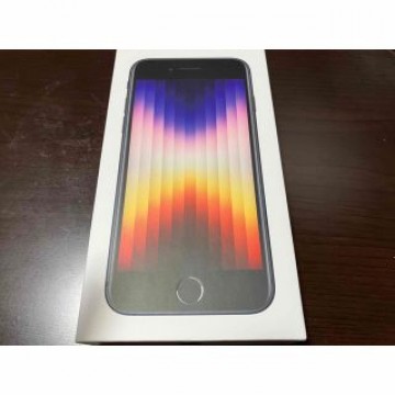 iPhoneSE 第3世代 128GB ミッドナイト  新品