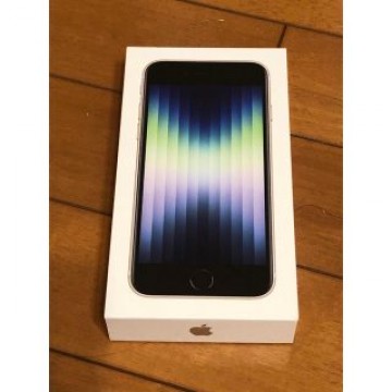 【新品未使用】iPhone SE 第3世代 スターライト 64GB SIMフリー
