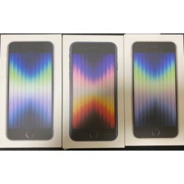 未開封iPhoneSE 第3世代 64GB ホワイト3台ブラック1台=4台セット