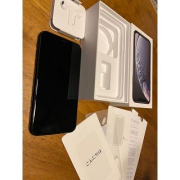 Apple iPhoneXR 128GB 本体 ブラック 中古美品！