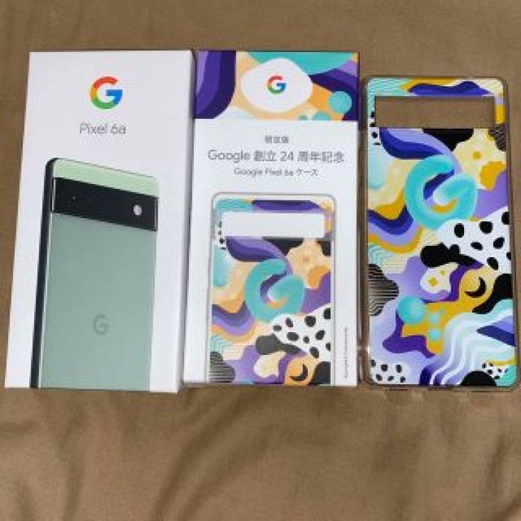 GooglePixel6a Sage 128GB SIMフリー【限定ケース付】