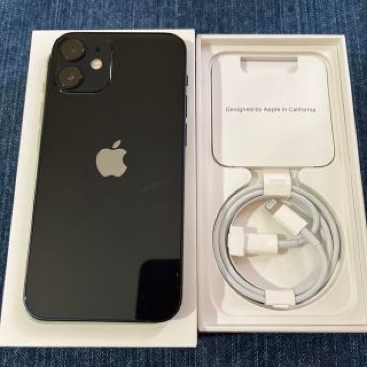 【美品】iPhone12mini 128GB ミッドナイト
