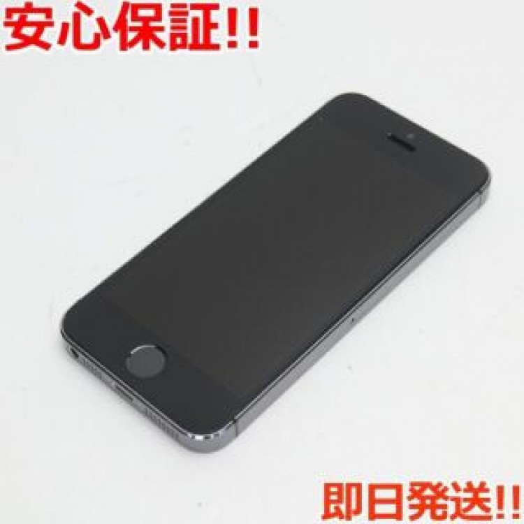 超美品 DoCoMo iPhone5s 16GB グレー ブラック