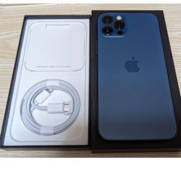 iPhone12pro 128GB ファッシックブルー SIMフリー