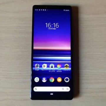 802SO Xperia1 Softbank ブラック 　完動美品