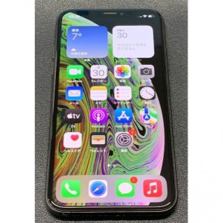 iPhone XS 64GB ブラック SIMロックなし