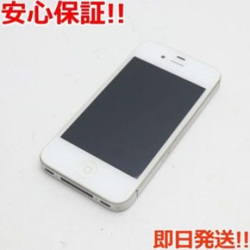 超美品 iPhone4S 16GB ホワイト 白ロム