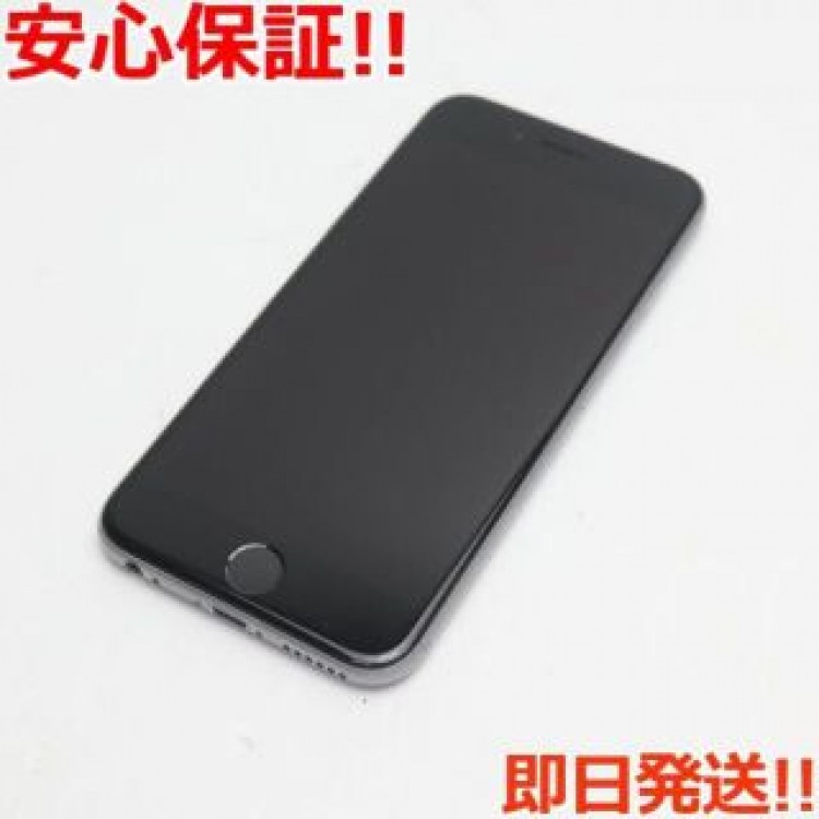 超美品 SIMフリー iPhone6S 64GB スペースグレイ