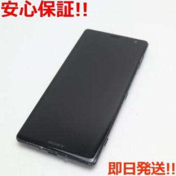 良品中古 SOV37 ブラック 本体 白ロム  SIMロック解除済み