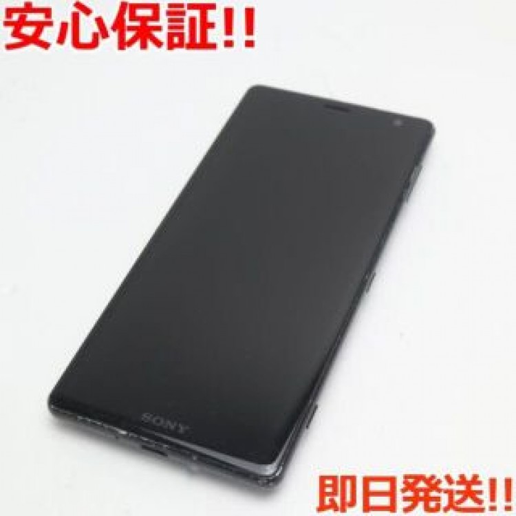 良品中古 SOV37 ブラック 本体 白ロム  SIMロック解除済み