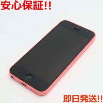 美品 iPhone5c 16GB ピンク 白ロム