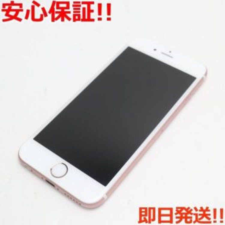 新品同様 SIMフリー iPhone6S 32GB ローズゴールド