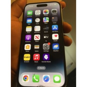 I phone 14pro 128gb purple color