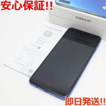 超美品 SIMフリー Galaxy A7 ブルー