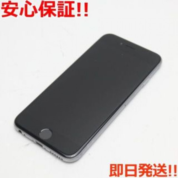 美品 au iPhone6 128GB スペースグレイ