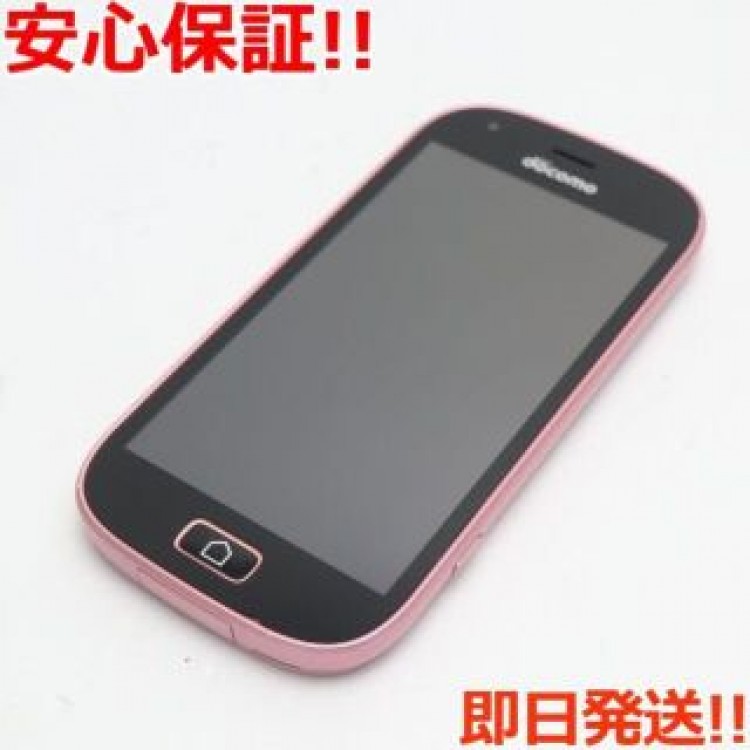 超美品 F-03K ピンク