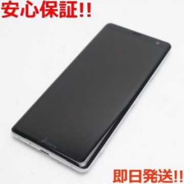 美品 801SO Xperia XZ3 ホワイトシルバー