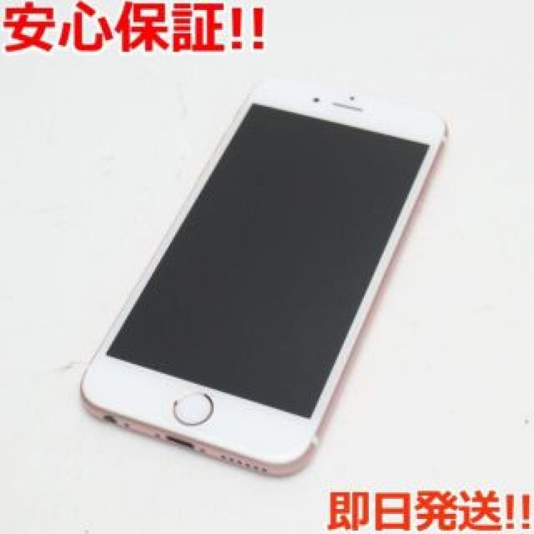 超美品 SIMフリー iPhone6S 64GB ローズゴールド