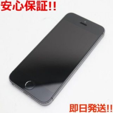 超美品 DoCoMo iPhone5s 16GB グレー ブラック