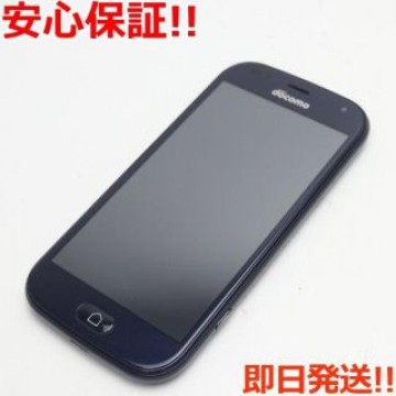 新品同様F-42Aらくらくスマートフォンネイビー