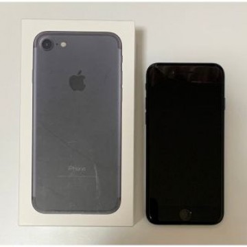 iPhone7 128GB ブラック　iPhone本体　SIMフリー　箱