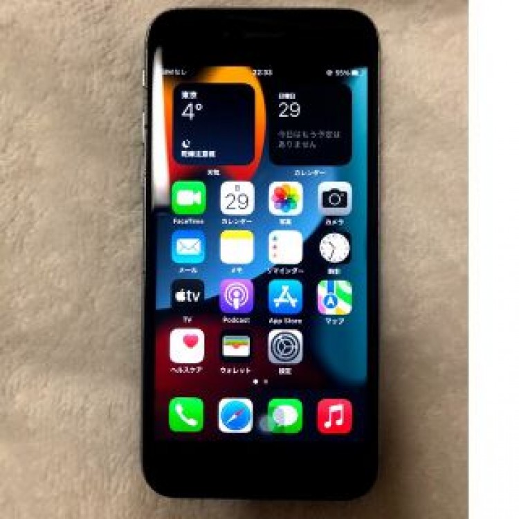 iPhone6s バッテリー100%　液晶美品