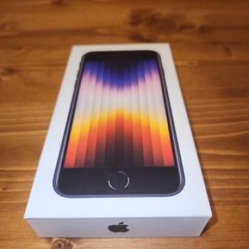 【新品未開封】Apple iPhone SE 64GB 第3世代 ミッドナイト