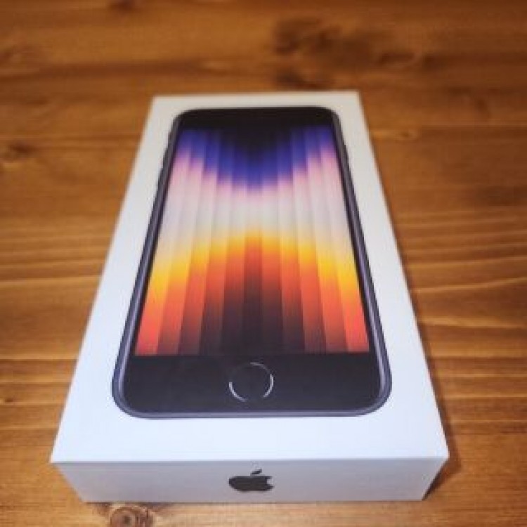 【新品未開封】Apple iPhone SE 64GB 第3世代 ミッドナイト