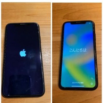 APPLE iPhone XR 128GB docomo sim無し　ブラック