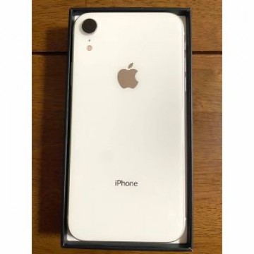 iPhone XR 128GB ホワイト SIMフリー【美品】