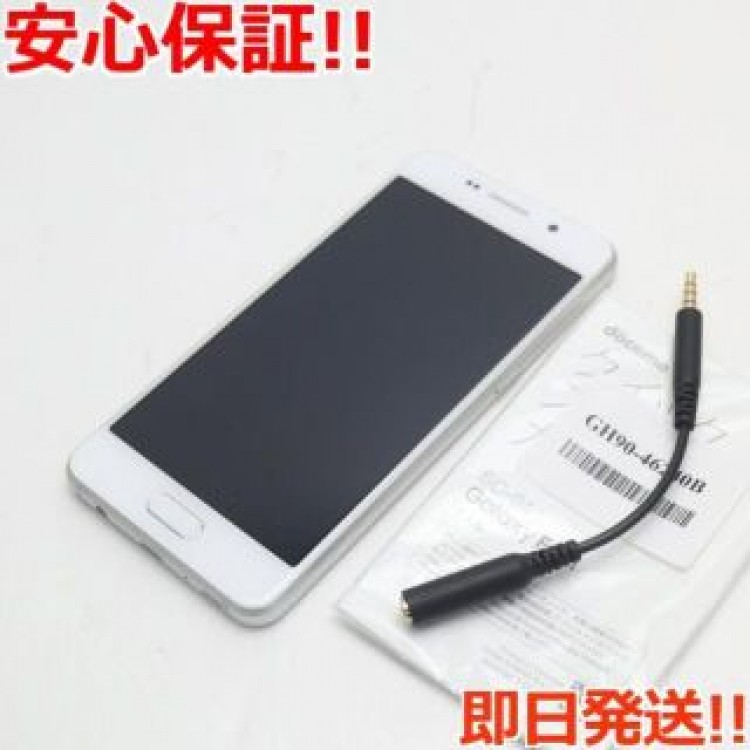 新品同様 SC-04J Galaxy Feel ホワイト 白ロム