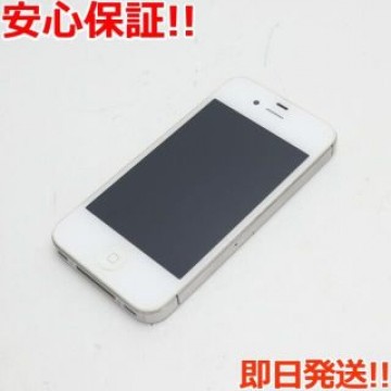美品 iPhone4S 16GB ホワイト 白ロム