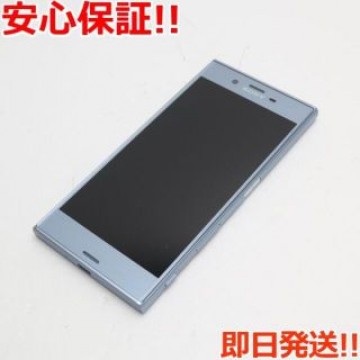 新品同様 au SOV35 Xperia XZs ブルー 白ロム